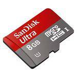 Cartao de Memoria Sandisk 8gb Ultra Hd Classe 10