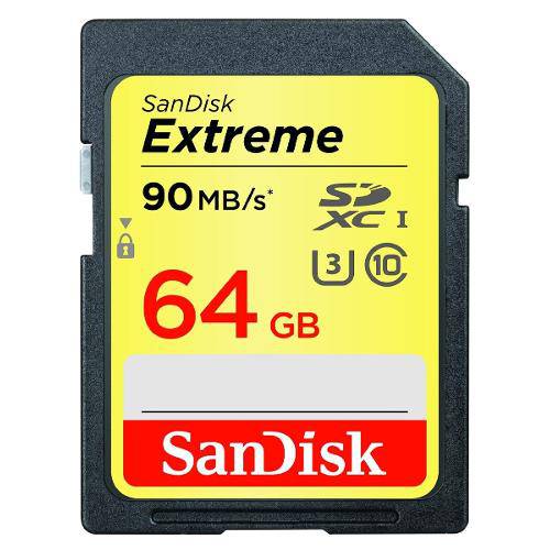 Cartão de Memória Sandisk Extreme Sdhc Card 64gb Sdsdxne-064g-Gncin