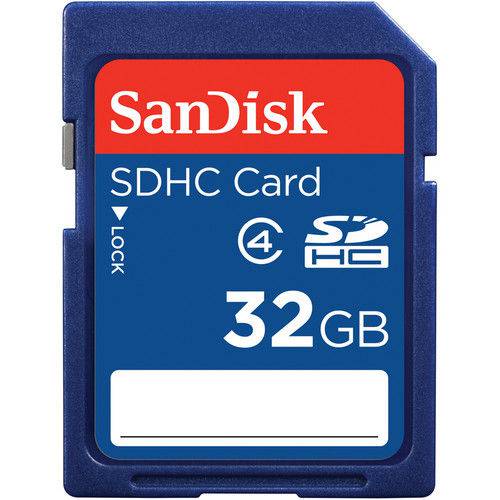 Cartão de Memória Sandisk SDHC 32GB Classe 4 SDSDB-032G-B35