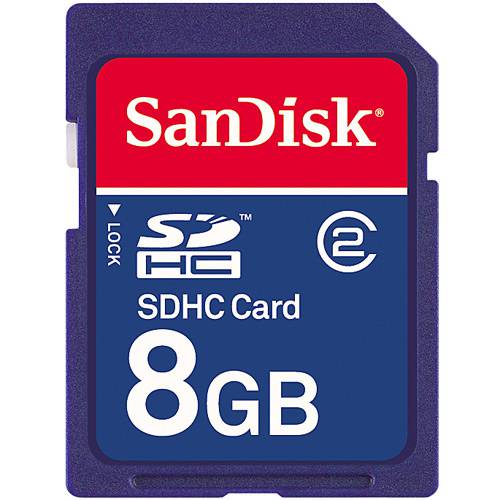 Cartão de Memória Sd 8gb - Sandisk
