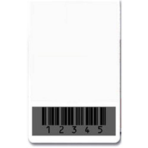 Cartão de Pvc Branco C/ Tarja Infrared Vertical - 100 Unidades