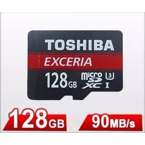 Cartao Memoria Toshiba Micro Sdxc Sd C10 U3 90mb/s 4k 128gb