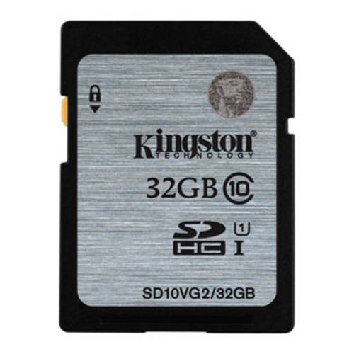 Cartão Sd 32 Gb Cl 10 Kingston Secure Digital Sd10vg2/32gb