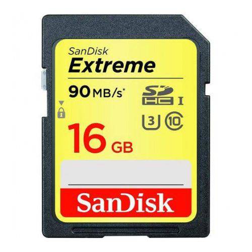 Cartão Sdhc 16gb Sandisk C10 Extreme