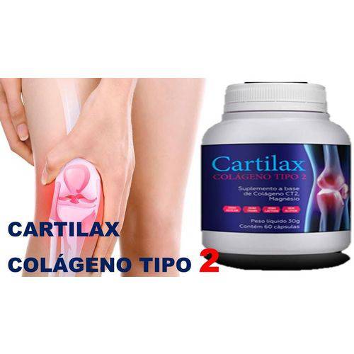 Cartilax Colágeno Tipo 2 Ossos Fortes Saudáveis Rejuvenescedor Fortificante Articulações