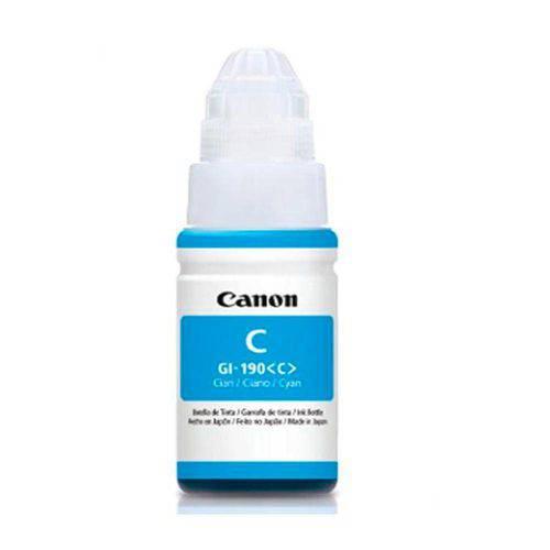 Cartucho Canon Gi-190c Ciano para Impressoras Canon Pixma
