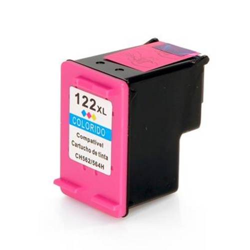 Cartucho de Tinta Compatível com Hp 122xl 122 Color Ch564hb | 2000 1000 3050 2050 | 13 Ml