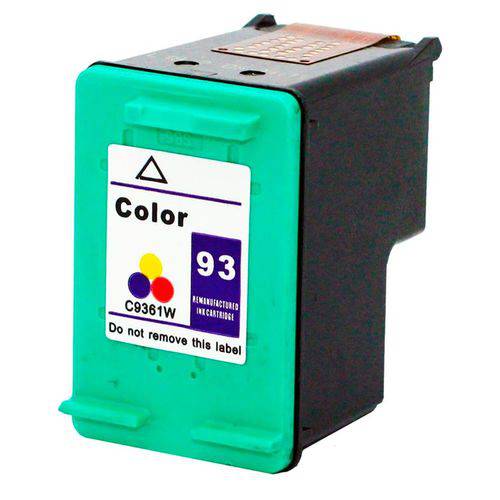 Cartucho de Tinta Compatível HP 93 Colorido 18ml