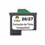 Cartucho de Tinta Compatível Lexmark 26 (10n0026) Color 18ml