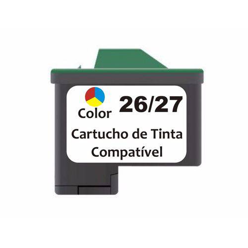 Cartucho de Tinta Compatível Lexmark 26 (10n0026) Color 18ml