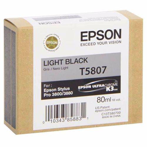 Cartucho de Tinta Epson T5807 Light Black