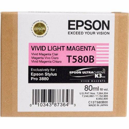 Cartucho de Tinta Epson T580b Vivid Light Magenta
