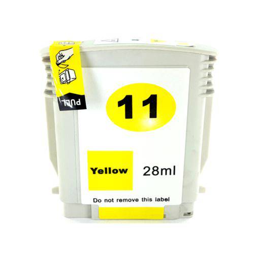 Cartucho de Tinta Hp 11 C4838a - Amarelo - Compatível