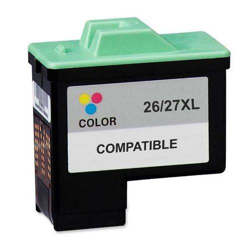 Cartucho de Tinta Lexmark 26/27XL 10N0026/10N0227 - Colorido - Compatível