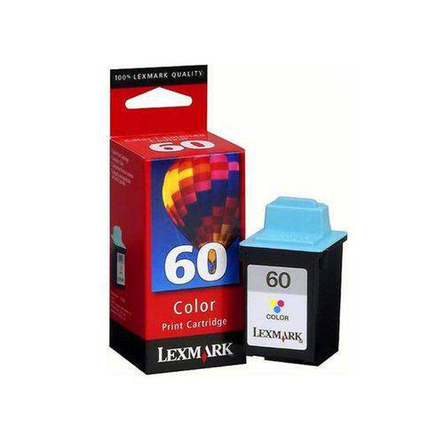 Cartucho de Tinta Lexmark 60 17G0060 Color | Z12 | Original 12ml