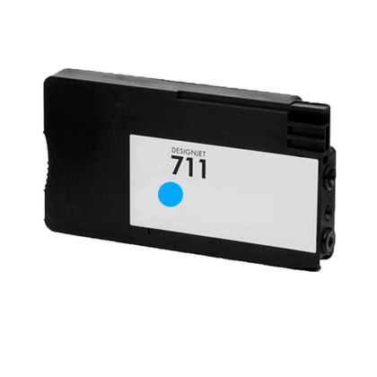 Cartucho de Tinta para HP 711 | T120 | T520 Ciano Compatível 28ml