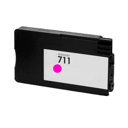 Cartucho de Tinta para HP 711 | T120 | T520 Magenta Compatível 28ml