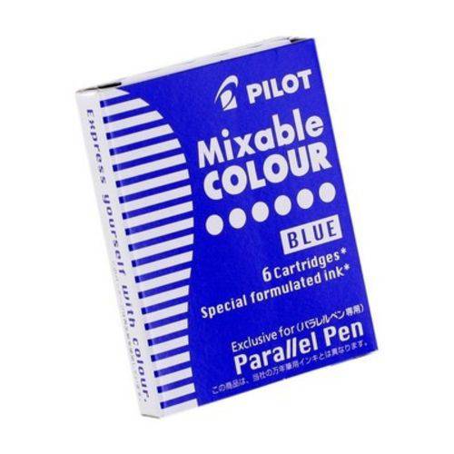 Cartucho de Tinta Pilot Caneta Parallel Pen - Azul 12