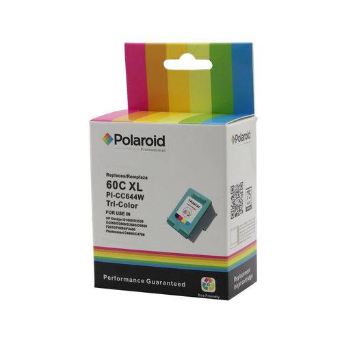 Cartucho de Tinta Polaroid Pi-cc644w 60xl Tri-color