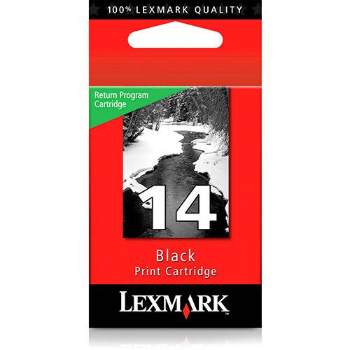 Cartucho de Tinta Preta 18C2090 - Lexmark