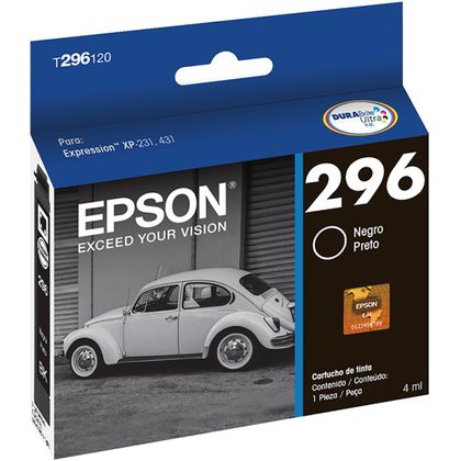 Cartucho de Tinta T296120 (296) Preto - Epson Epson