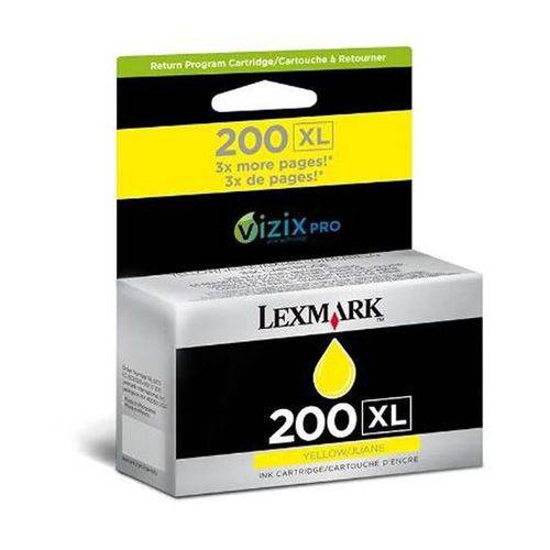 Cartucho Lexmark 200xl 14l0177 Amarelo