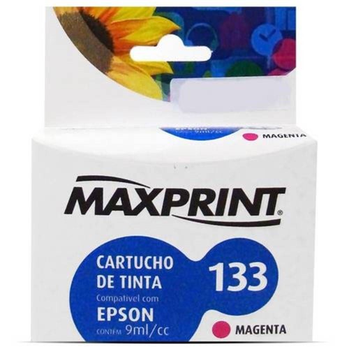 Cartucho Maxprint 133 Magenta - Compativel Epson T133320