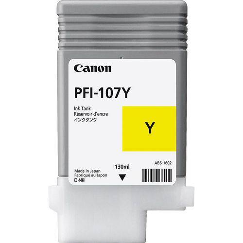 Cartucho Original Canon Pfi107y Yellow Ipf670 Ipf680 Ipf685 Ipf780 Ipf785 Ipf770 130ml