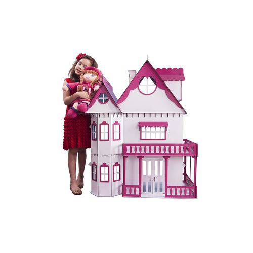 Casa de Bonecas Escala Barbie Modelo Emily Sonhos - Darama