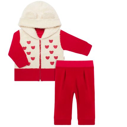 Casaco C/ Capuz e Calça para Bebê em Soft Love Cute - Time Kids