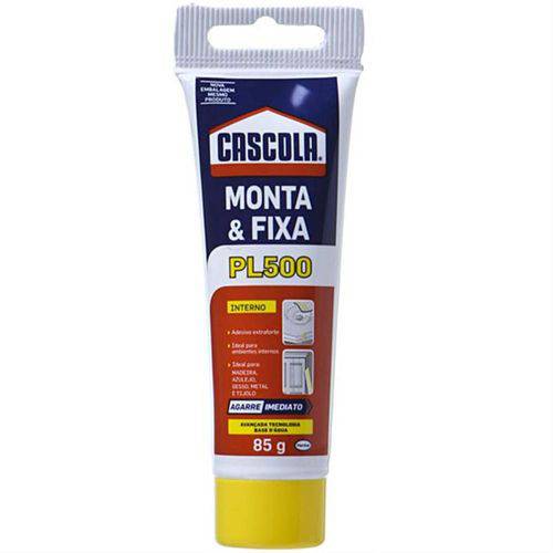 Cascola Monta e Fixa PL500 85g - 1406658 - ALBA QUIMICA