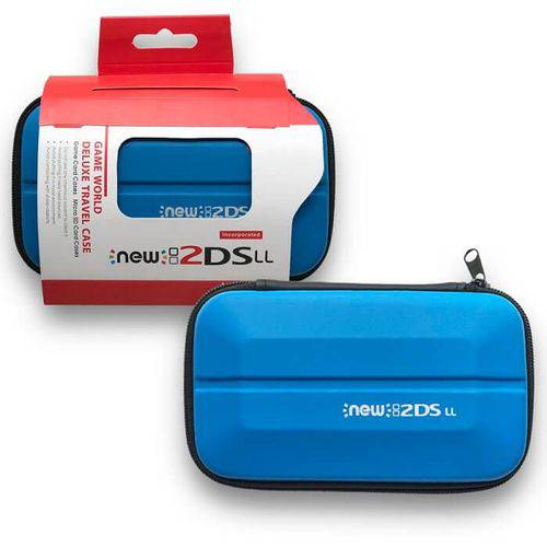 Case Bolsa Capa Protetora Estojo de Transporte para Nintendo New 2ds Xl Ll Azul