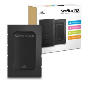 Case P/ HD/SSD 2,5'' Vantec NST-239S3B-BK Nexstar NX