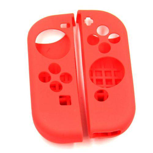 Case Silicone Nintendo Switch Proteção para Controle Joy-con - Vermelho