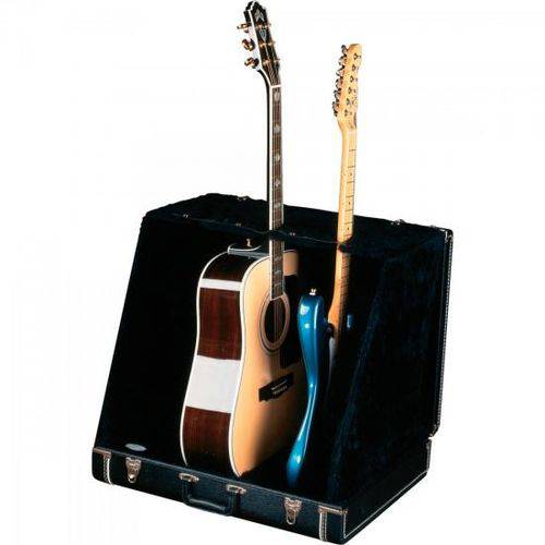Case Suporte para 3 Instrumentos Stand Case Preta Fender