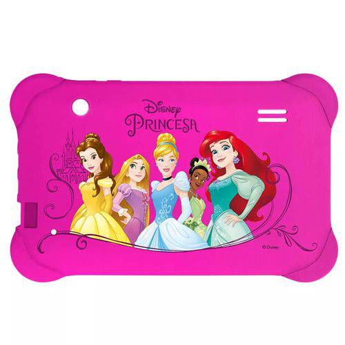 Case Tablet 7 Pol. Disney Princesas Rosa PR939 Multilaser
