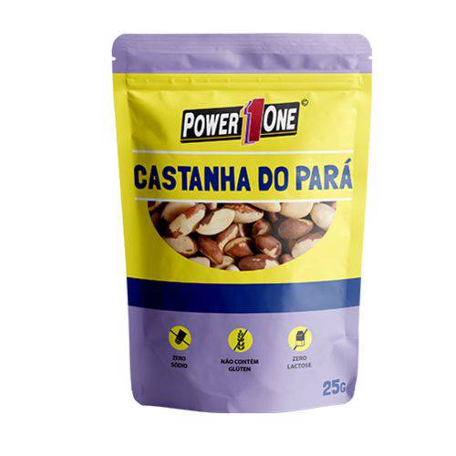 Castanha do Pará Nuts Power One Sachê 25g Caixa 15 Unidades