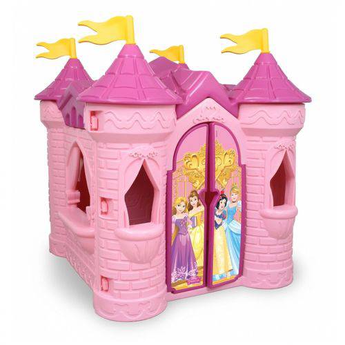 Castelo Infantil Disney Princesas Xalingo Brinquedos Rosa