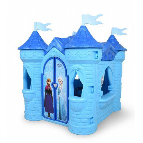 Castelo Infantil Frozen Disney Xalingo Brinquedos Azul