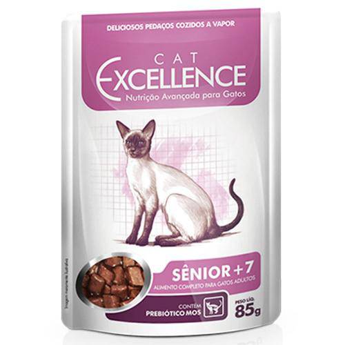 Cat Excellence Sache 100 G Senior +7