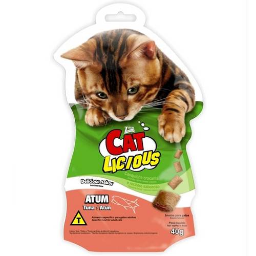Cat Licious Sabor Atum Total Alimentos - 40 G
