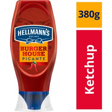 Catchup Picante Hellmann's Squeeze 380g