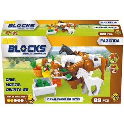 Cavalinhos 89 Pcs - Bee Blocks 2565