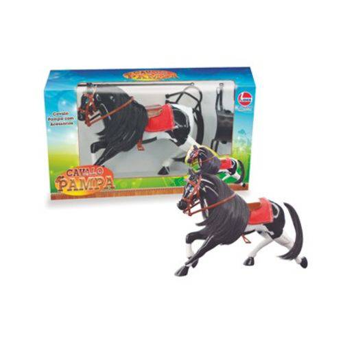 Cavalo Brinquedo Pampa C/Acessórios