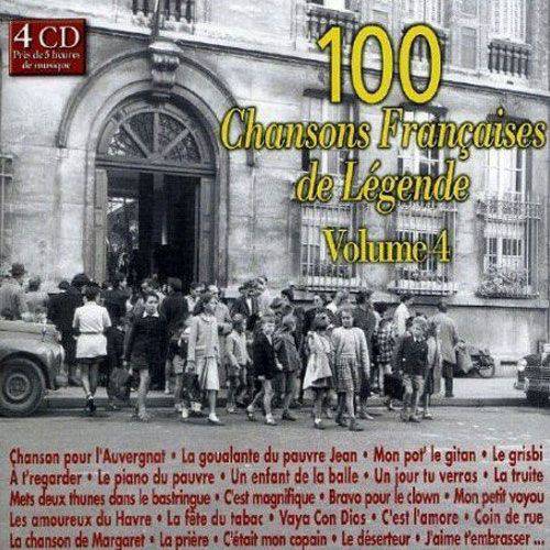 CD 100 Chansons Francaises de Legende, Vol. 4 (importado)