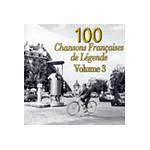 CD 100 Chansons Francaises de Legende, Vol. 3 [Box 4 CDs] (importado)