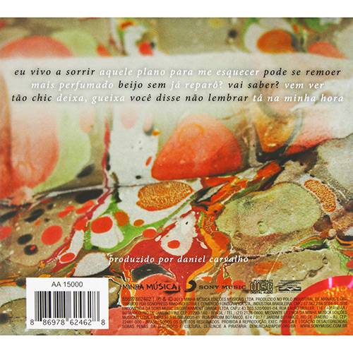CD Adriana Calcanhotto - o Micróbio do Samba