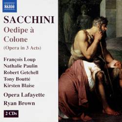 CD Antonio Sacchini - Oedipe a Colone (Importado)