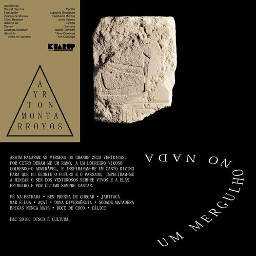 CD Ayrton Montarroyos - um Mergulho no Nada - Embalagem Digipak