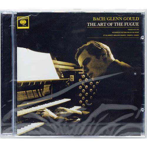 CD Bach: The Art Of The Fugue - Glenn Gould - Lacrado - Importado